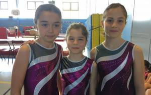 Equipe 10-11 ans : Maëlle, Bérénice & Emilie