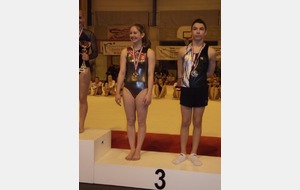 Anais MOUTON 3ème dans la catégorie Nationale B 17 ans se qualifie pour les championnats de France