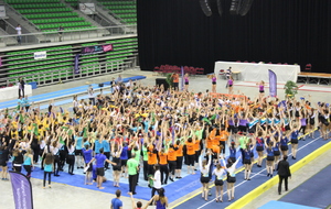 Flash mob créé par la fédération pour toutes les compétitions nationales.