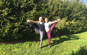 Défi relevé entre sœurs pour Gwladys et Charlyne!