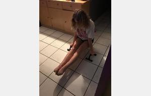 Défi relevé pour Coline!