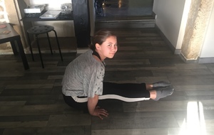 Défi relevé pour Charlyne!