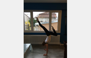 Défi relevé pour Justine!