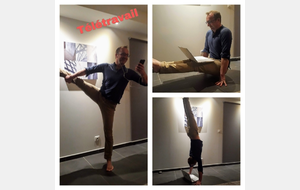 3 défis relevés en même temps pour notre président Cyrille!