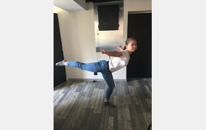 Défi relevé pour Charlyne!