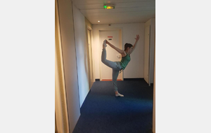 Défi relevé dans une position plus difficile pour Margot!!