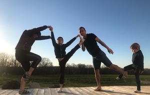Défi relevé en famille pour Pauline, Lubin, Greg et Basile !