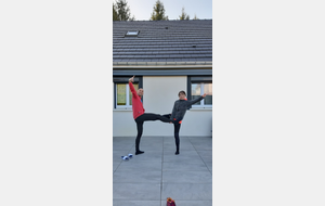 Défi relevé pour les parents de Cléophée et Carmen!