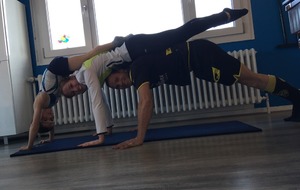 Défi relevé en famille pour Elouan, Justine et Pierro!