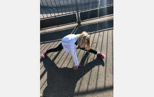 Défi relevé pour Coline!