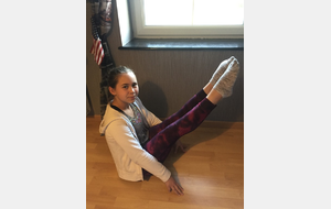 Défi relevé pour Charlyne!