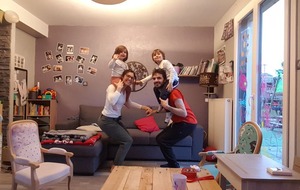 Défi relevé en famille pour les Durain!