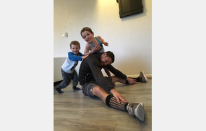 Défi relevé pour Pierro aidé par Elouan et Mathis!