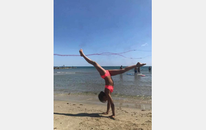 Laurette la sirène à la plage!