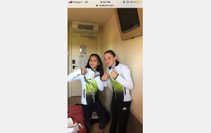 Défi relevé pour Hava et Elise!