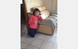 Défi relevé pour Noémie!