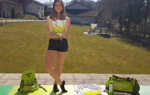 Défi relevé pour Emilie!