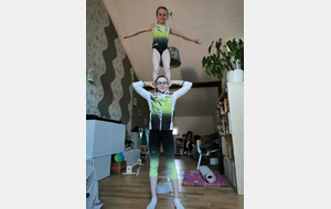 Défi relevé pour Garance et Cypriane!