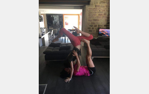 Défi relevé pour Alixe et Angèle!