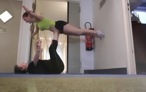 Défi relevé pour Dominique et Margot!