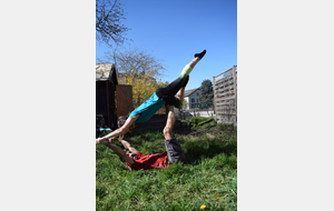 Défi relevé pour Aurélie et Cyril!