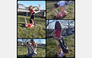 Défi relevé pour Basile et Anouk!