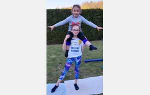 Défi relevé pour Cléophée et Carmen!