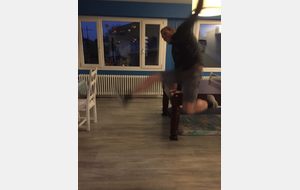 Défi relevé pour Pierre-Olivier!