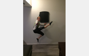 Défi relevé pour Justine!