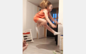 Défi relevé pour Lilou!