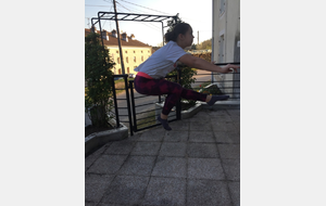 Défi relevé pour Charlyne!