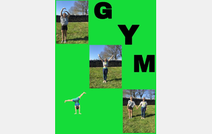 La gym illustrée par Charlyne et Gwladys!