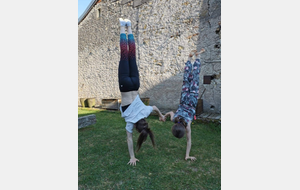 Défi relevé pour Cypriane et Garance!