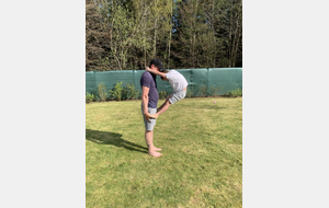 Le P de Martin et son papa!